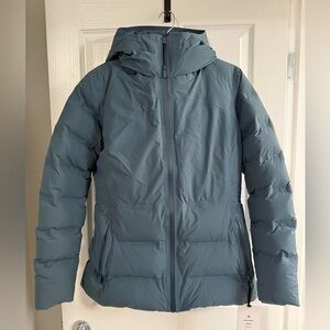 Lululemon NWT Sleet Street Iron Blue Waterproof Jacket